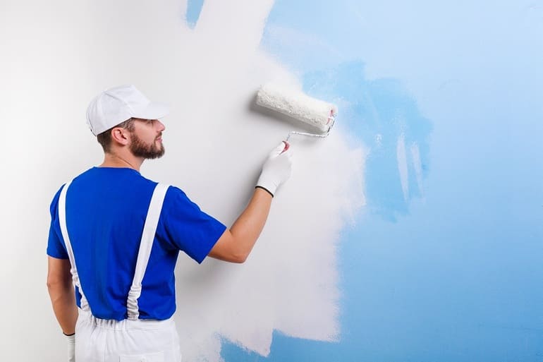 Ошибки при покраске стен