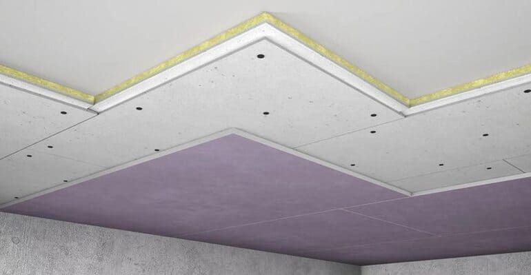 Современная шумоизоляция потолка
