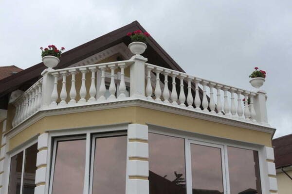 Бетонный балкон