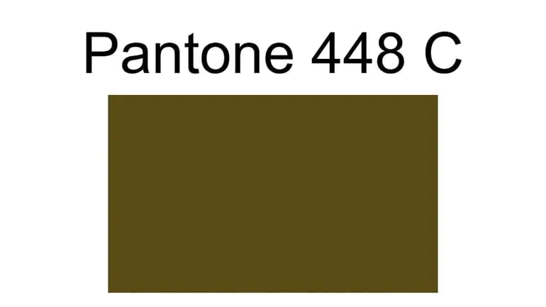 Pantone 448 C