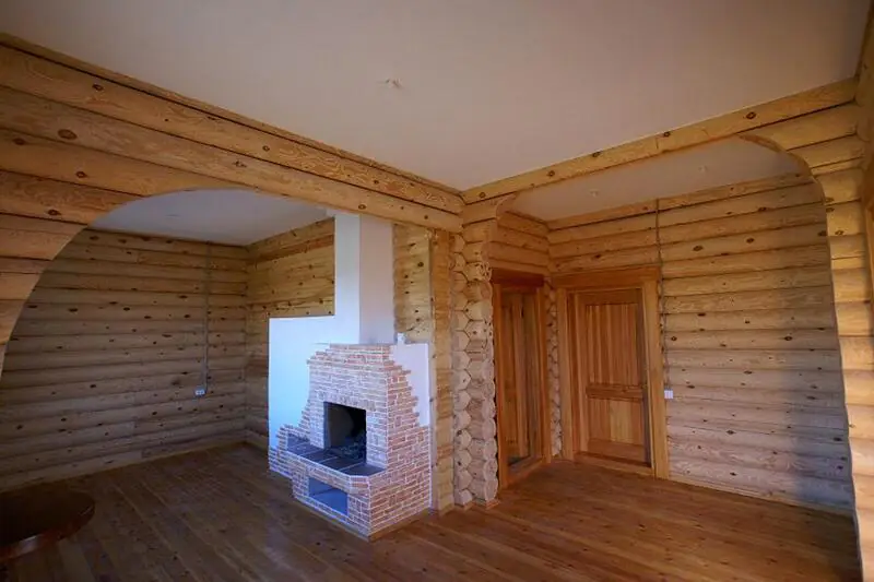 Внешняя и внутренняя отделка деревянного дома.