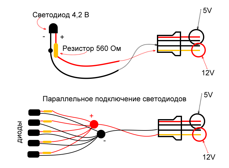 Как правильно подключить светодиод Светильник светодиодный потолочный накладной: выбор и установка - Московский рем