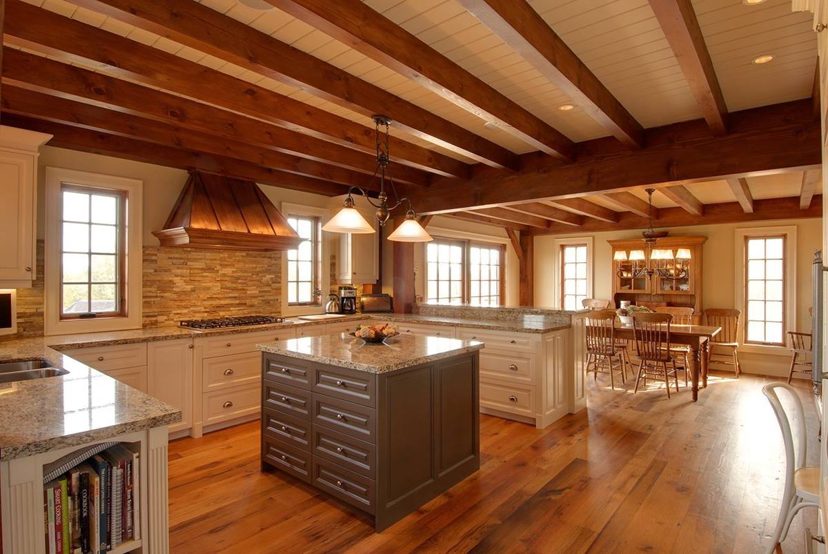Потолок в деревянном доме — из чего сделать и чем обшить недорого, варианты отделки